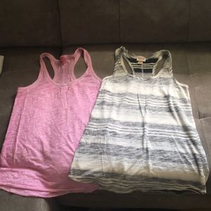 Two Racerback Tanks